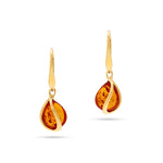 Load image into Gallery viewer, Amber Droplets Earrings
