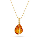 Load image into Gallery viewer, Amber Droplets Pendant