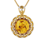 Load image into Gallery viewer, Lady of Amber Pendant
