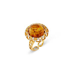 Load image into Gallery viewer, Lady of Amber Ring
