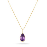 Load image into Gallery viewer, Purple Ice Drop Cut Pendant
