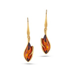 Load image into Gallery viewer, Golden Storm Honey Earrings
