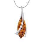 Load image into Gallery viewer, Silver Lining Honey Pendant
