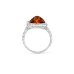 Load image into Gallery viewer, Silver Web Honey Ring
