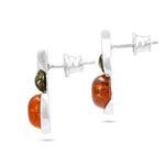 Load image into Gallery viewer, Duo Twist Honey Earrings
