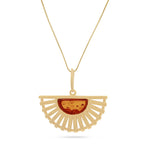 Load image into Gallery viewer, Peacock Honey Pendant