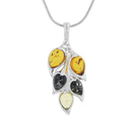 Load image into Gallery viewer, Ash Leaf Tricolor Pendant
