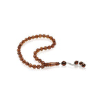 Load image into Gallery viewer, Baltic Honey Amber 33 Beads Rosary Round Cut Faceted 1