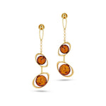 Load image into Gallery viewer, Firefly Honey Earrings

