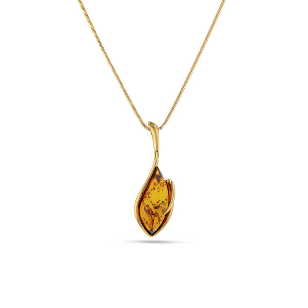 Golden Storm Cognac Pendant - Koraba