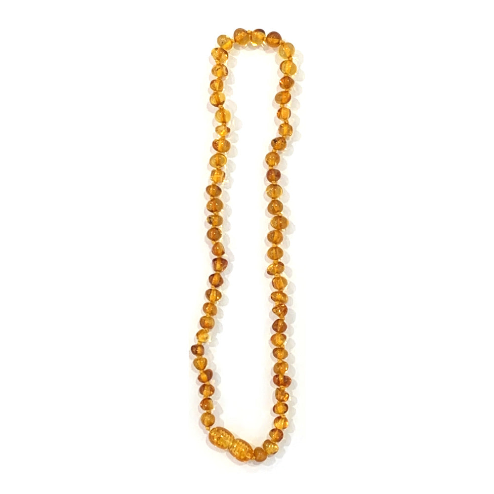 Natural Amber Baby Teething Necklace