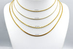 Load image into Gallery viewer, Koraba Silver 925 Gold Plated FLM Chain - Koraba
