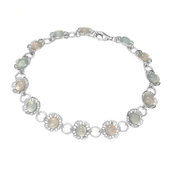 Poppy Pink & Blue Bracelet - Koraba