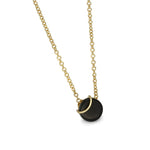 Load image into Gallery viewer, Raw Amulette Onyx Necklace - Koraba